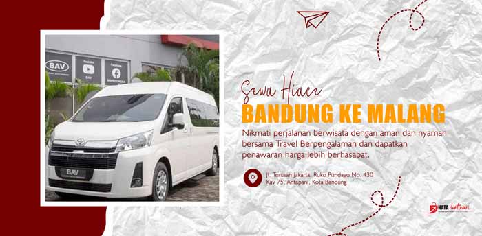 Sewa Hiace Bandung Ke Malang