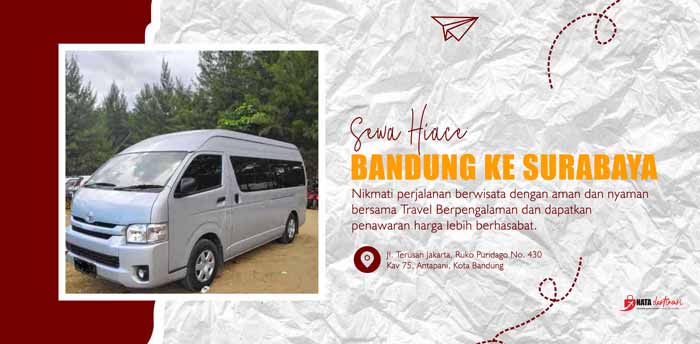 Sewa Hiace Bandung ke Surabaya