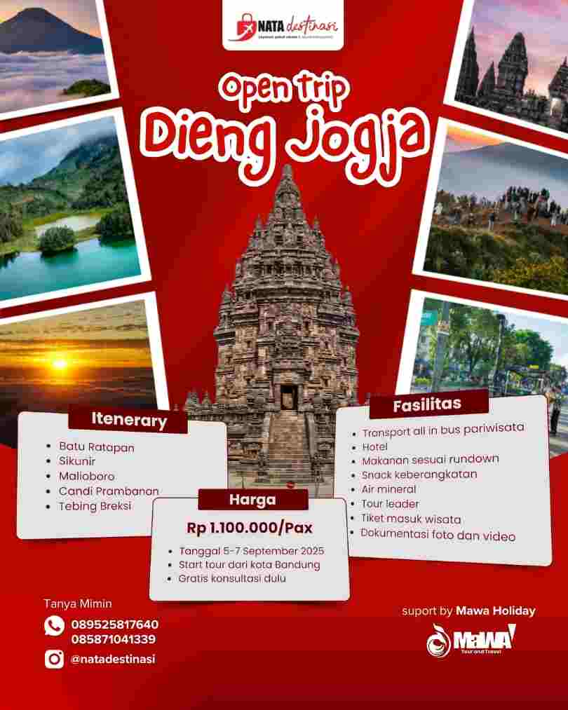 Open Trip Dieng Jogja